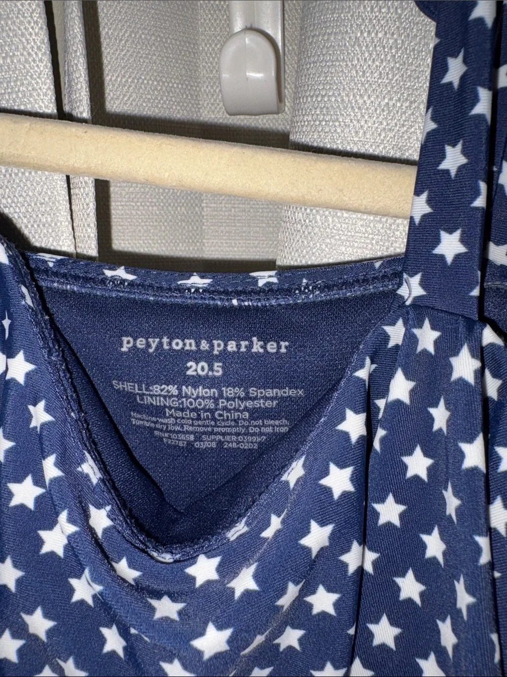 Gymboree Girls' Navy Star One-Piece Swimsuit